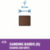 DREMEL Sanding Band: Band Sanding Bit, Aluminum Oxide, 60 Grit, Slide on Fit, Sanding Band, 6 PK - Image 2