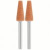 DREMEL Abrasive Point: Tapered, Metal, Aluminum Oxide, 2 PK - Image 3